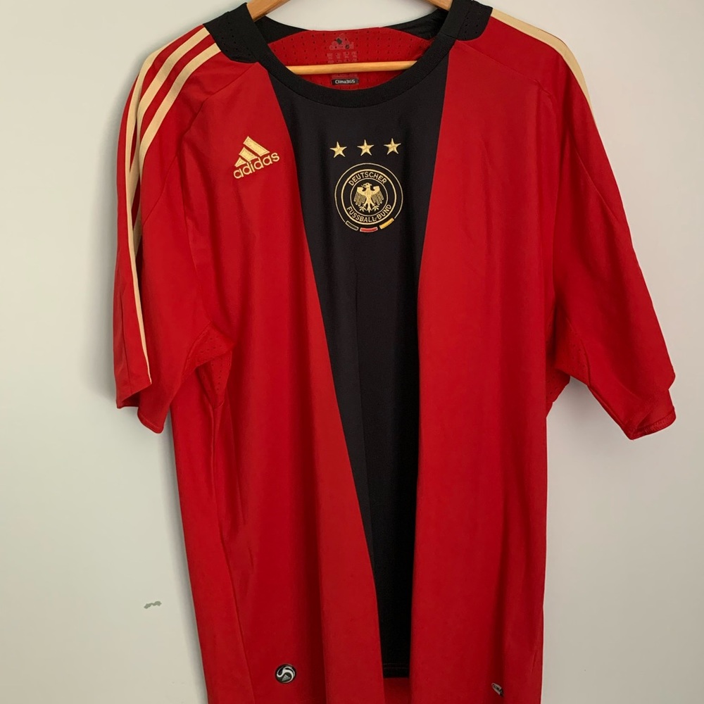 GERMANY NATIONAL TEAM 2008-09 AWAY SOCCER JERSEY